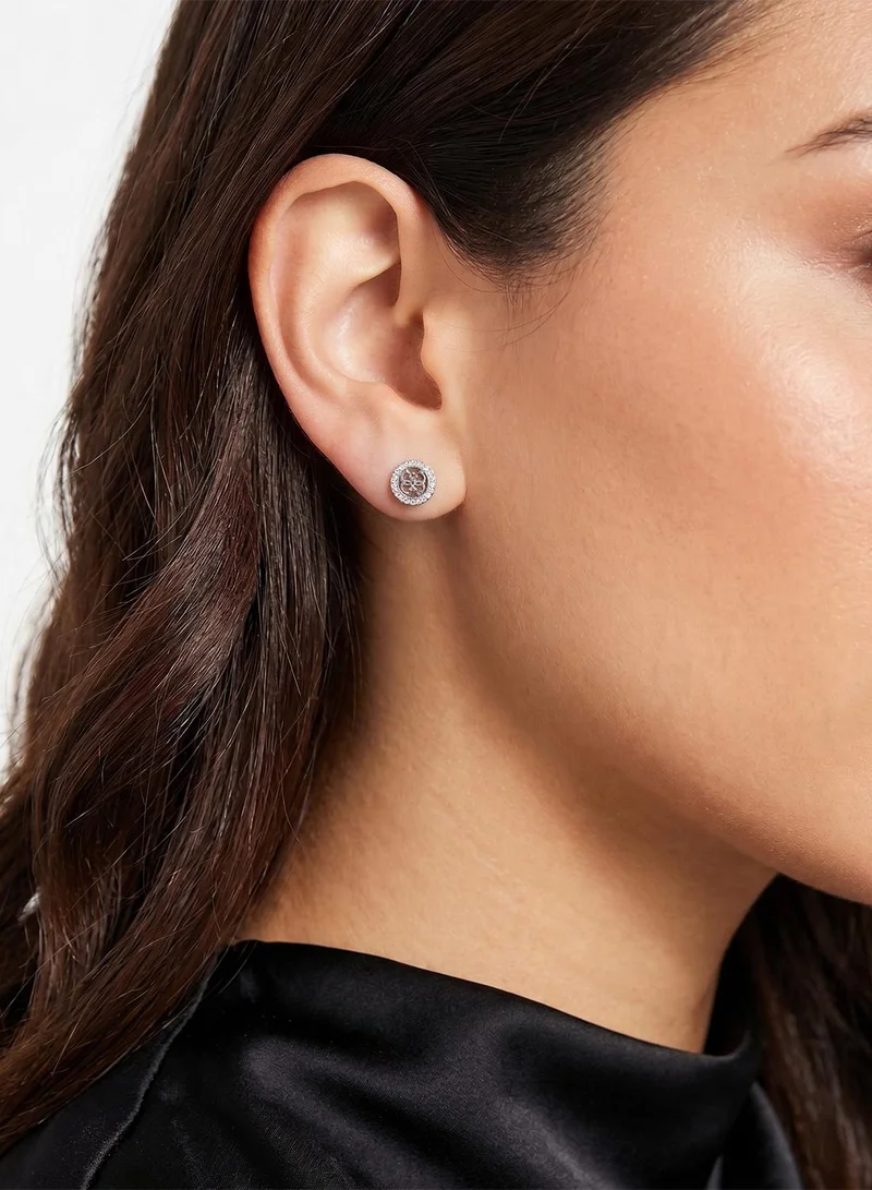 GUESS  4G And Pave Heart Boxset Studs for Women | Best Price UAE