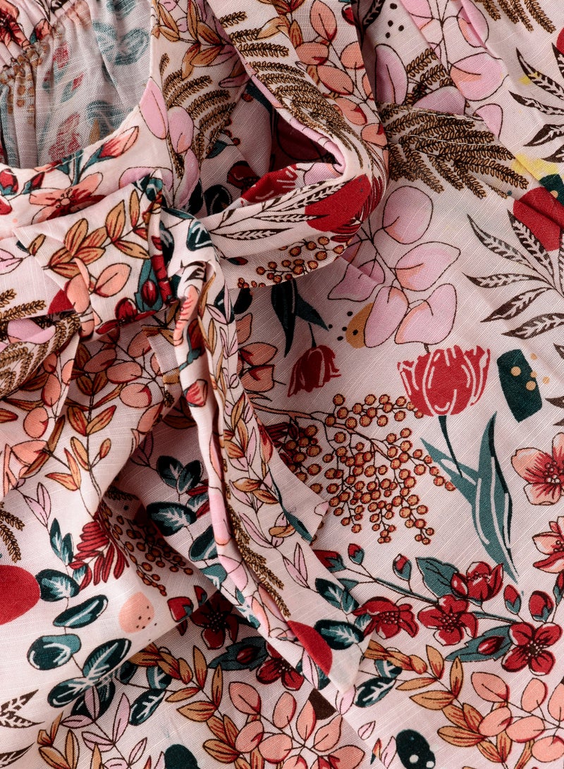 Jelliene Girls All Over Printed Pants 100% Viscose, Soft and Flowy Pants for Girls - Image 3