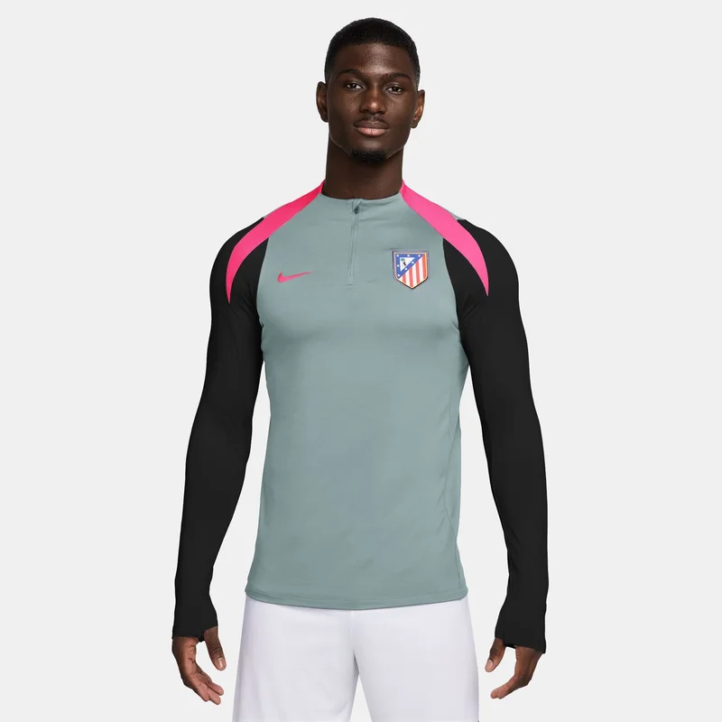 نايكي تيشيرت التدريب لكرة القدم سترايك دراي فت بنصف سحاب للرجال