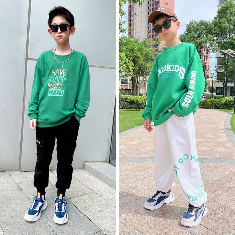 Boys' Sneaker Fleece-Lined Cotton Shoes Leather Children'S Shoes - Image 4