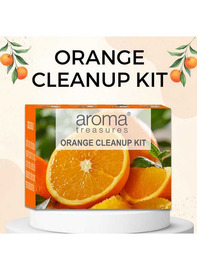 Aroma Treasures Orange Cleanup Kit Pack Of 2 (20G/Ml X 2)  - Image 5