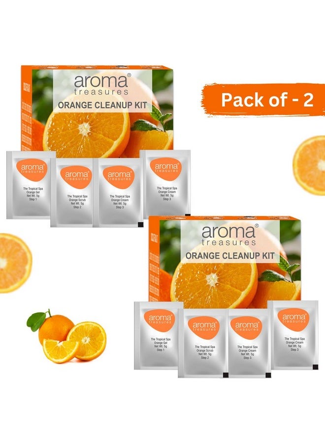 Aroma Treasures Orange Cleanup Kit Pack Of 2 (20G/Ml X 2)  - Image 2