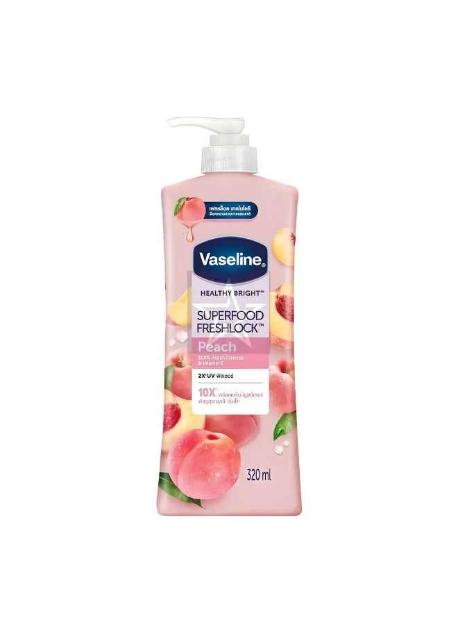 Vaseline Lotionline Faz Super Fresh Look Peach 320ml