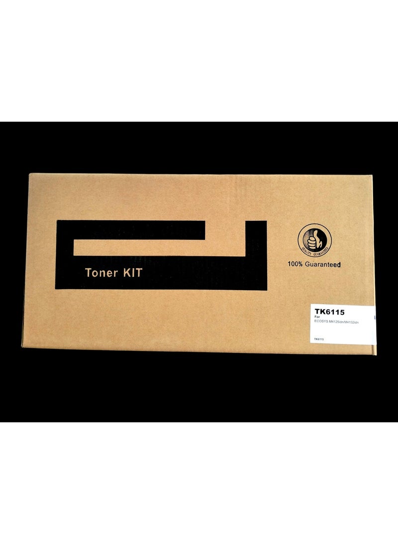دعني خرطوشة حبر LET MY TK-6115 متوافقة مع طابعات KYOCERA ECOSYS M4125 وM4125idn وM4132 وM4132idn - Image 1