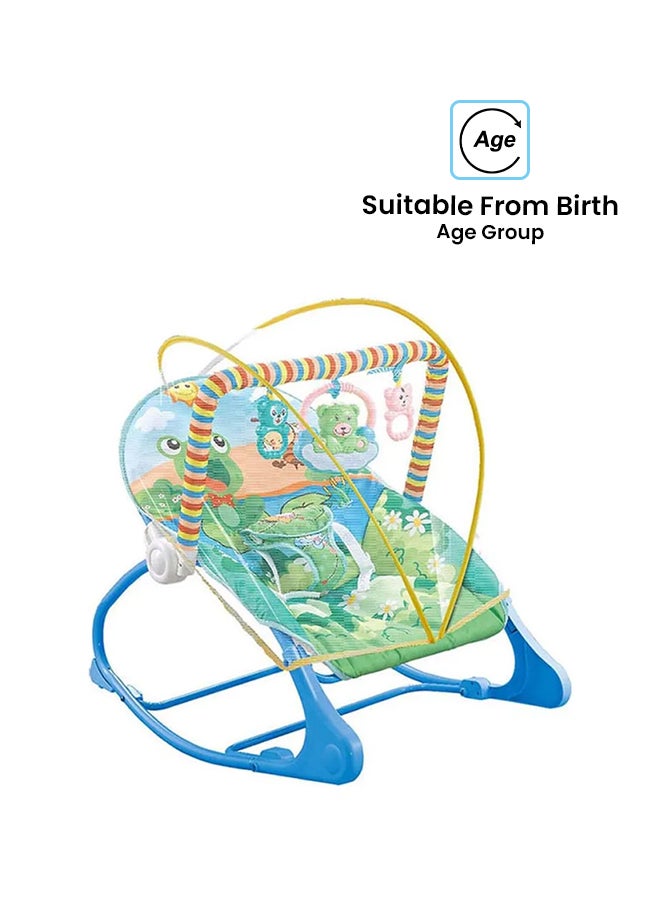 Kidle Infant-To-Toddler Rocker with Mosquito Net - Image 1