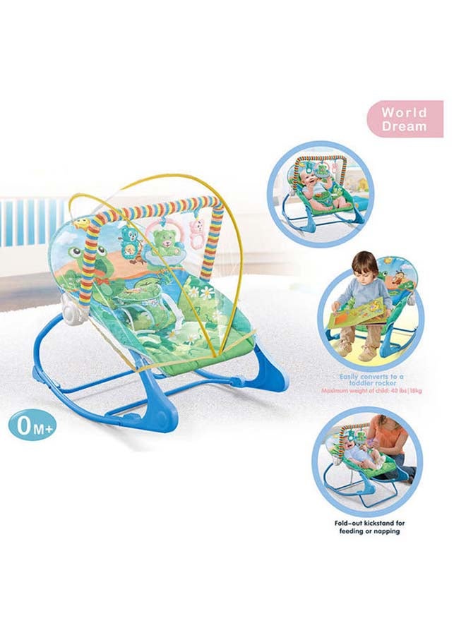 Kidle Infant-To-Toddler Rocker with Mosquito Net - Image 2