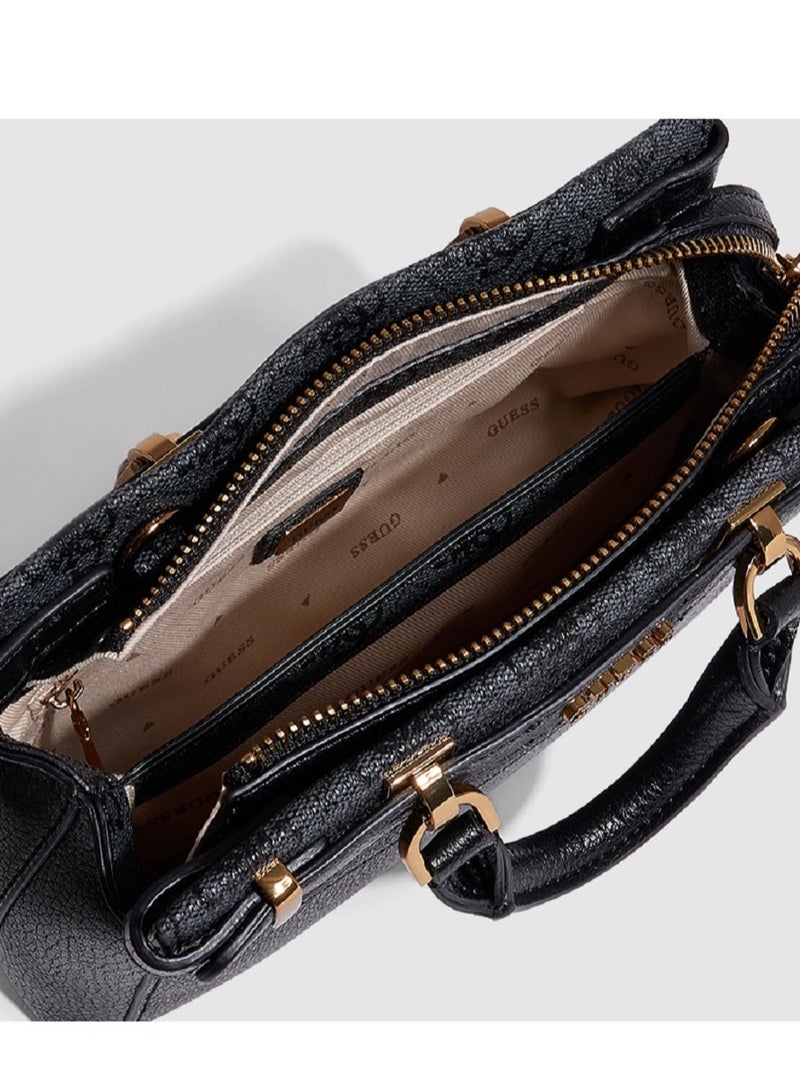 جس حقيبة سيستري من الجلد الصناعي مرصوفة بالحصى - Image 4