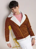 Campus Sutra Brown & Chalk White