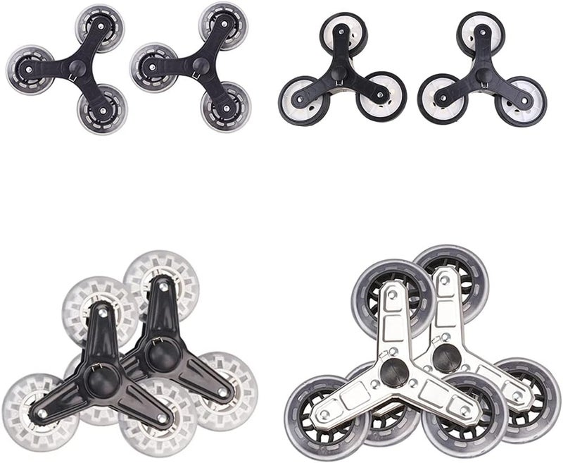 Caster Wheels, PU Wheel Luggage Suitcase Roller Replacement Wheel Shopping Cart Trolley Casters Wheel Accessories - Image 5