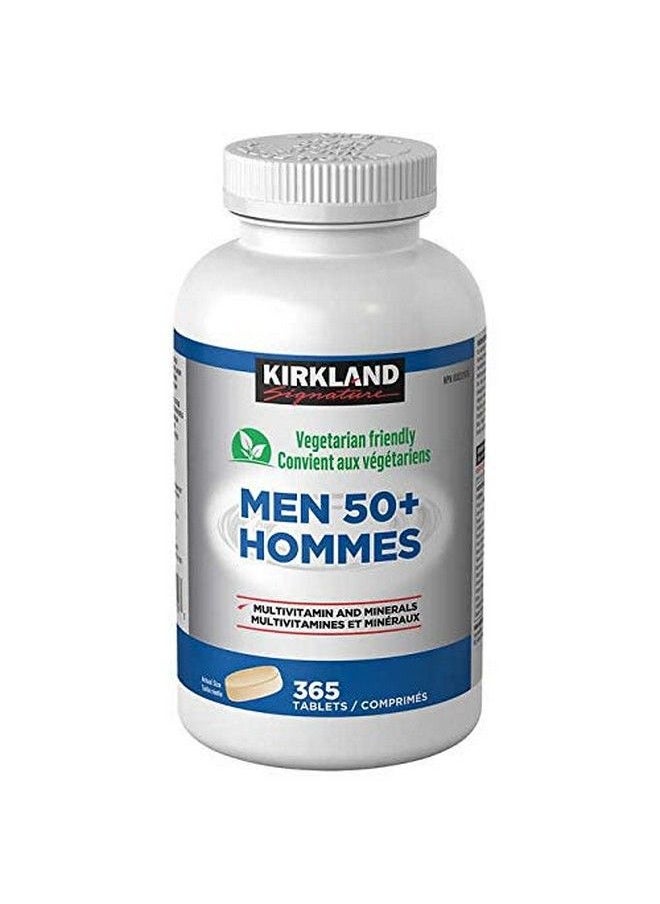 Kirkland Signature - Men 50+ Multivitamin 365 Tablets - Image 1