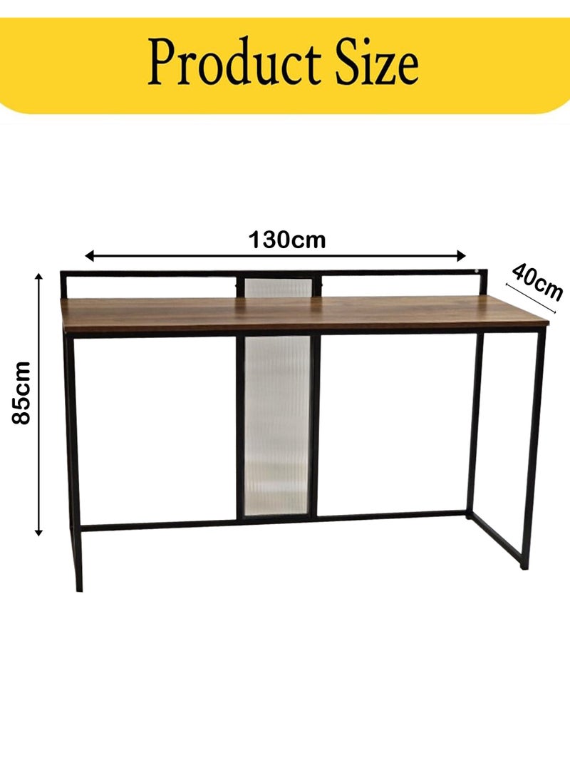 Living Rectangular Console Table Metal Frame 130*85*40 CM - Image 3