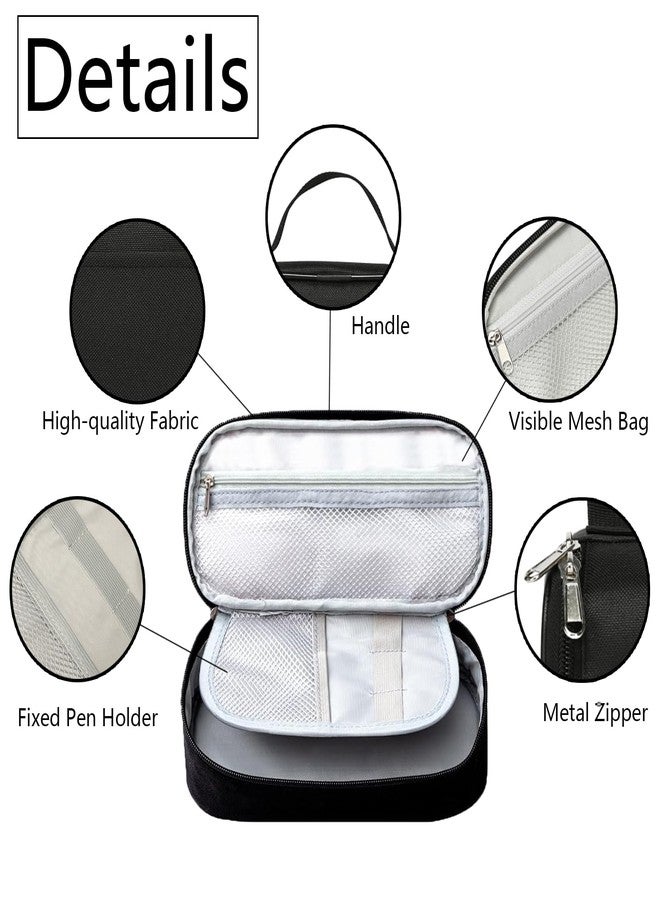 ROVOZAR Basketball Pen Holder Large Capacity Pen Bag With Compartment Zipper Pouch For Women Men - Image 3