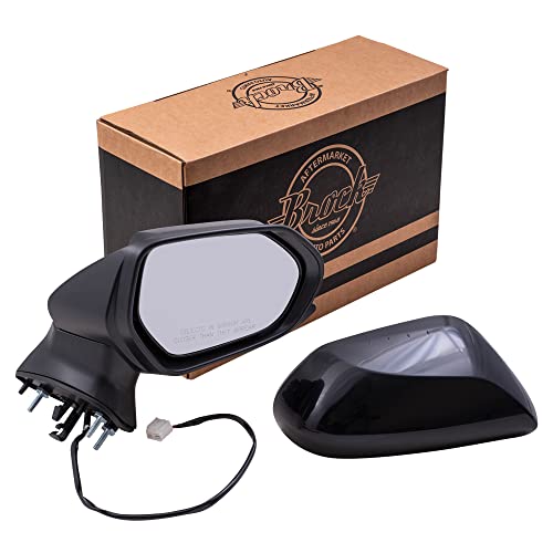 Brock Replacement Passenger Side Power Mirror Compatible with 2018-2021 Toyota Camry - Image 1