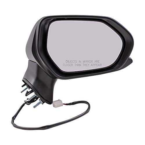 Brock Replacement Passenger Side Power Mirror Compatible with 2018-2021 Toyota Camry - Image 2