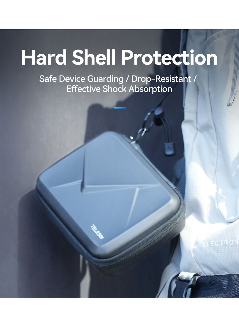 Protective Storage Case for DJI Osmo Action 5 Pro/Action 4/3 - Double-Layer Design, Waterproof, Shockproof, Compact and Portable
