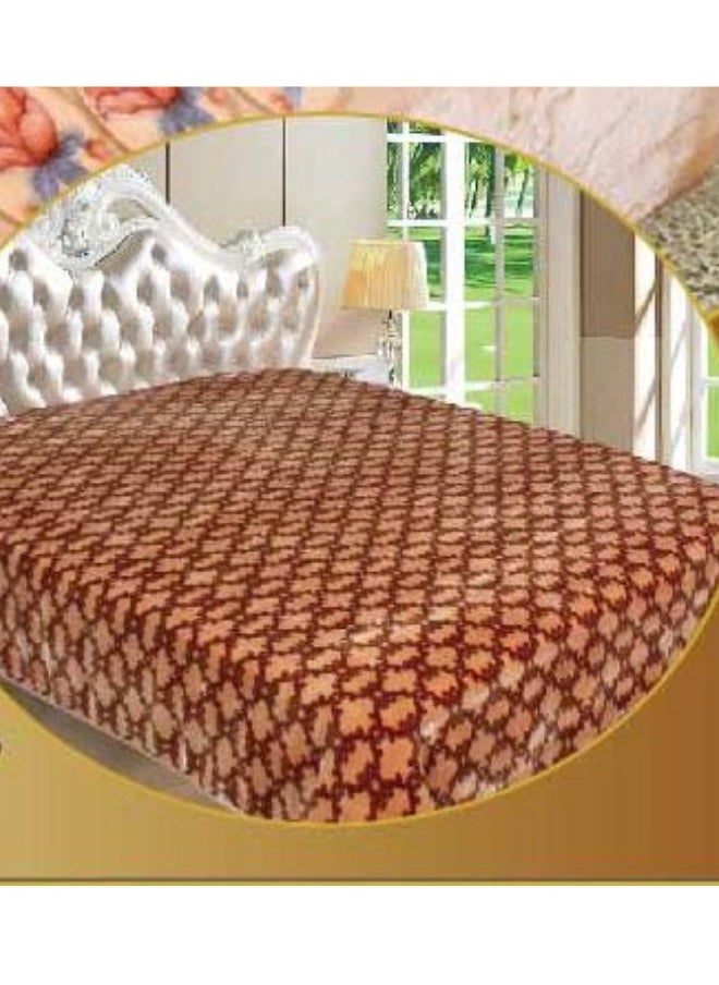 Rainbow Luxury Double-Sided Winter Blanket - Soft, Silky, and Luxuriously Textured Double-Layer Bed Blanket - 4 kg - 200 x 240 cm - Heavy Blanket, Textured Blanket, Thick Double-Layer Winter Blanket - Ideal for Sleeping and Winter Furnishings  - Image 2
