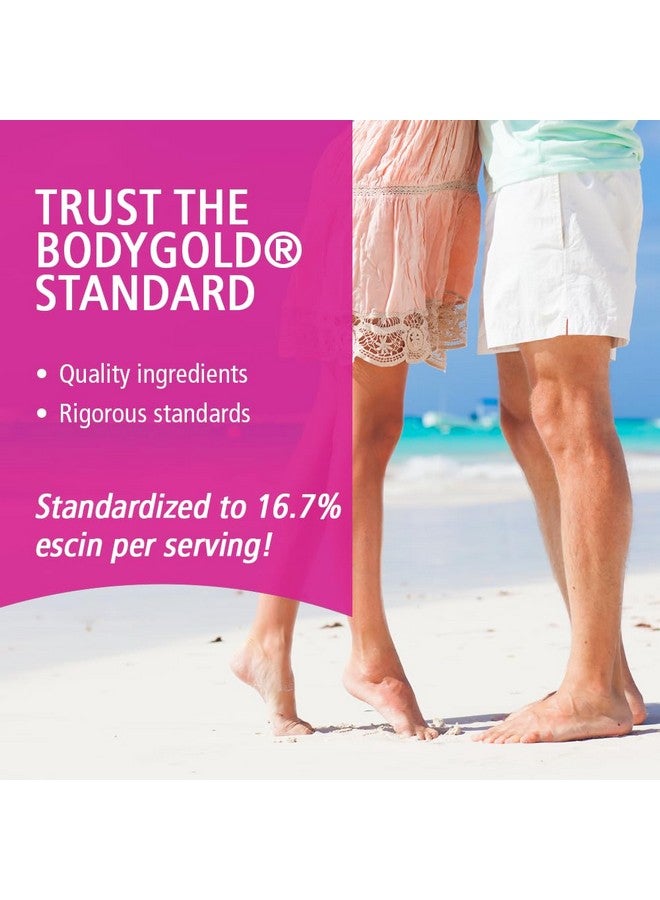 Body Gold Venastat - Leg Vein Support Supplements, Circulation Supplements with Horse Chestnut & Diosmin for Men & Women, Healthy Blood Flow - 105 Veggie Capsules - Image 4