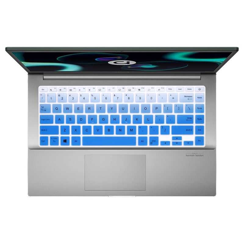 Laprite Premium Keyboard Cover Fit with Asus VivoBook 14 inch Laptop - Gradient Blue - Image 5
