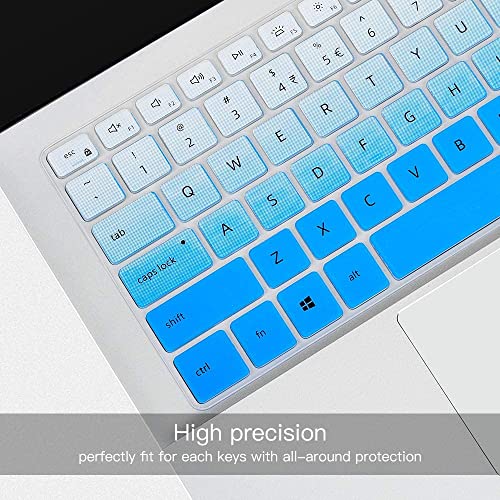Laprite Premium Keyboard Cover Fit with Asus VivoBook 14 inch Laptop - Gradient Blue - Image 2