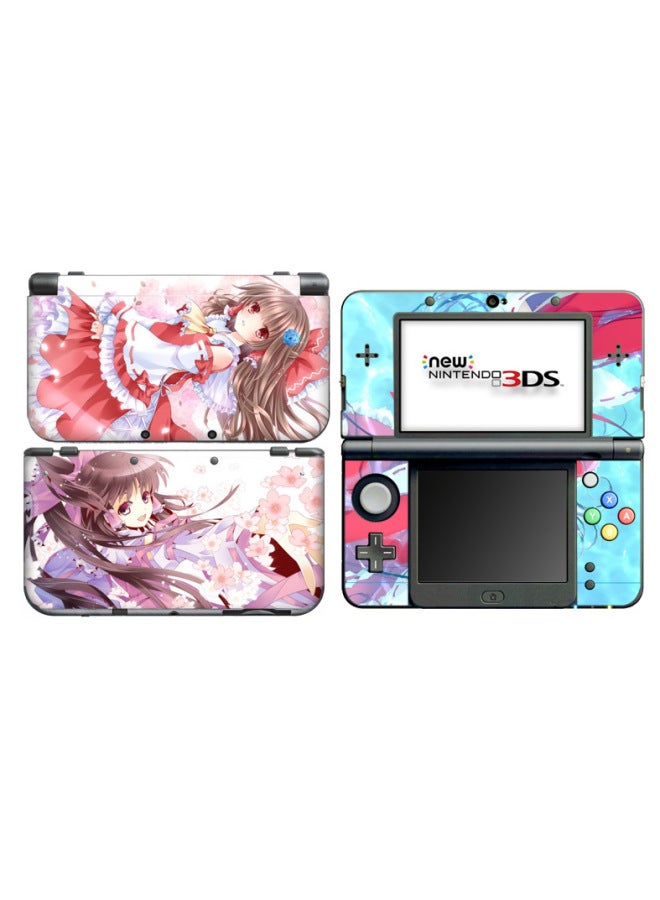 Coolme Game Sticker 3DS Protection Color Film Nintendo Host Handle Film-Color:NEW3DS-010  - Image 1