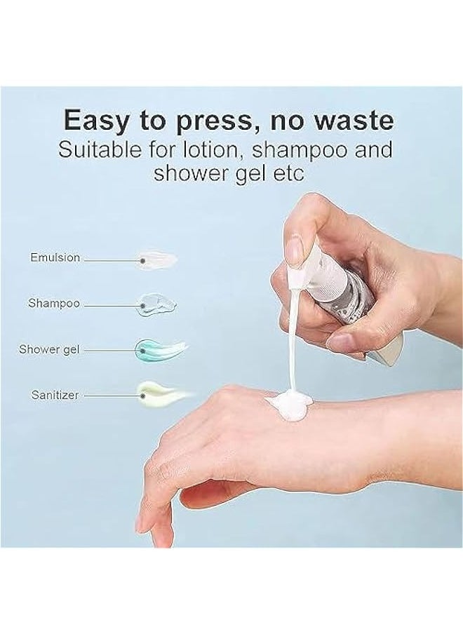 Generic Mini Shampoo Dispenser Portable Travel Bottle Set - Toiletries Bottles for Travel (Pink)  - Image 2