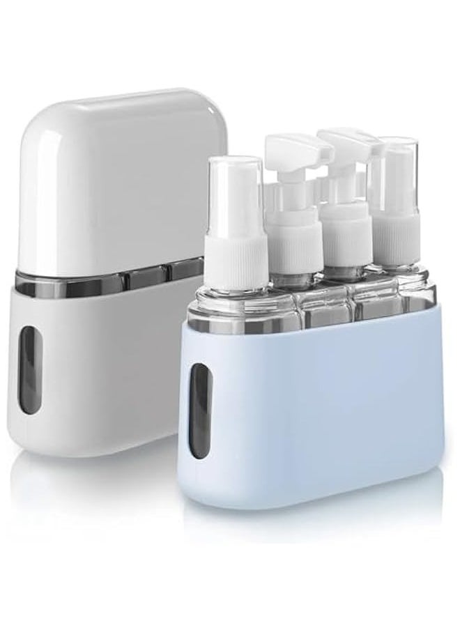 Generic Mini Shampoo Dispenser Portable Travel Bottle Set - Toiletries Bottles for Travel (Pink)  - Image 4