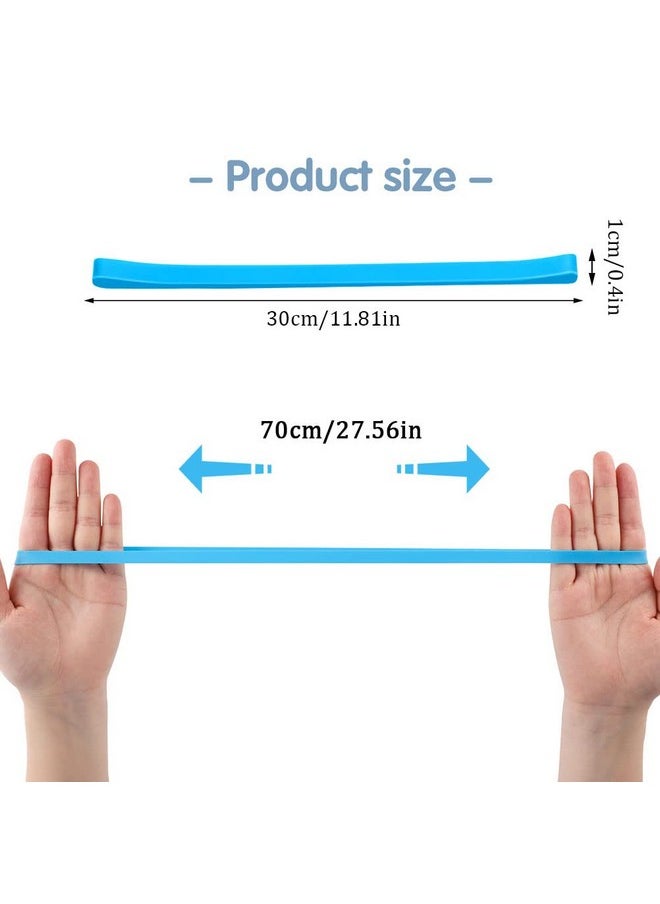 Prudiut - 10 Pcs Towel Bands Silicone Rubber Bands, Books Outdoor Gear Packing Chair Bands Beach Towel Clips, Stretchable Towel Bands For Beach Chairs Cruise Essentials (0.4×12Inch) - Image 1