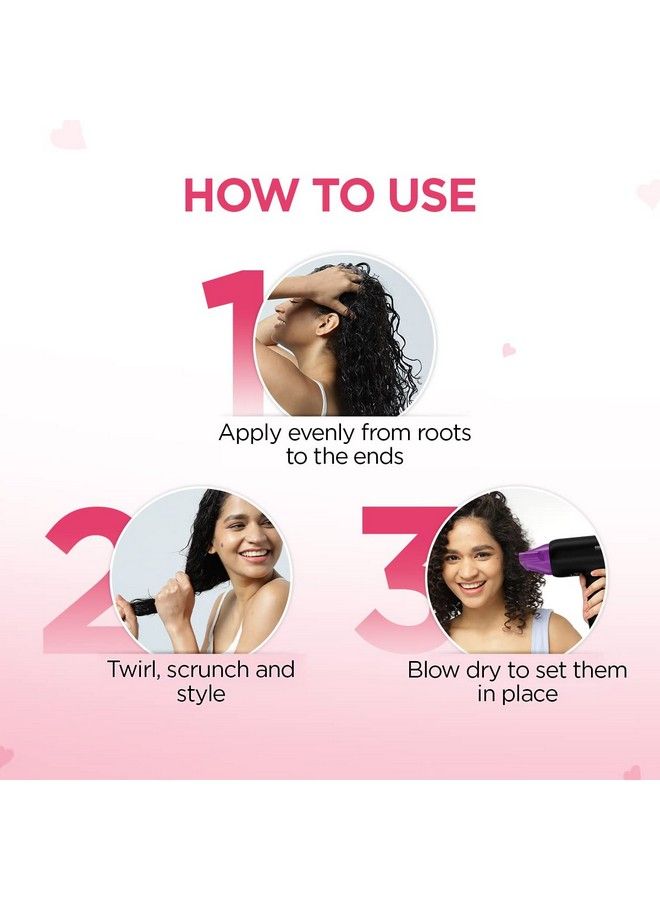 BBLUNT Curl Defining Leavein Cream For Curly Hair Leavein Conditioner For Frizzy Dry Wavy Hair Defines Curls And Gives Nourished Shiny Curly Hair With Shine Tonic 150 G - Image 5