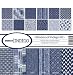 Reminisce Shades of Indigo Scrapbook Collection Kit Multi Color Palette 12x12Inch - Image 2