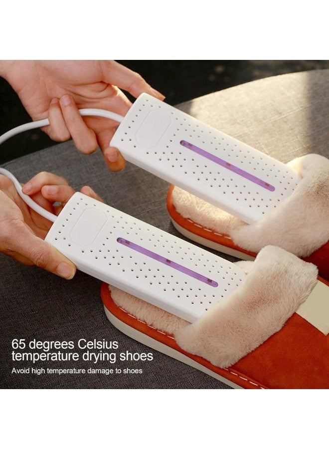 klarako Electric Shoe Dryer, Boot Deodorizer 65℃ Boot Warmer Dryer with Heat Device, Double‑Sided Porous Heat Dissipation for Shoes Sock Gloves(white)  - Image 3