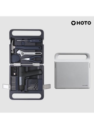 HOTO Cordless Brushless Drill Tool Set, Hidden Buckle, Unique LED Screen, Intelligent Digital Display, Practical High-end Drill Kit for Home/Daily Use - pzsku/ZE58BD1BE248444EBBEEFZ/45/_/1685378707/227a5057-07a9-4be8-92bd-2d45e86685c8
