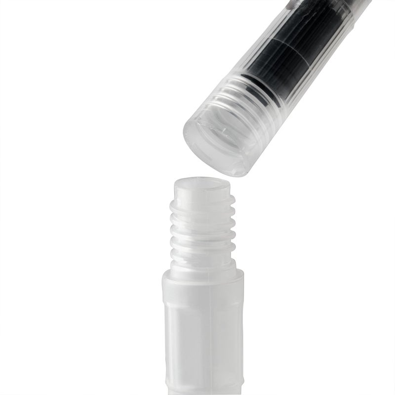 Zebra Pen Water Brush Pens, Set of 3, Watercolor Pens Set, 3 Flexible Nylon Brush Tip, Sizes: Large, Small, and Flat, Refillable Water Brush Pen, Ideal Watercolor Tool (79323) - Image 5