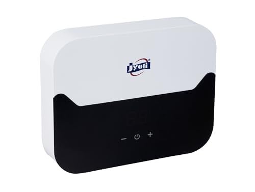 JYOTI Jyoti TL 55 kW Tankless Instant Water Heater 5500 Watt Instant Geyser Continuous Hot Water for Shower Tankless Heat Exchanger Technology Touch Control Thermostat 6 Bar High Pressure Rating  - Image 5