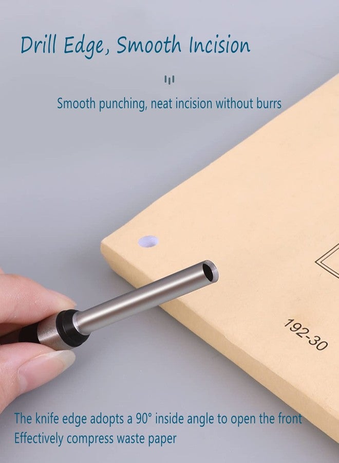 اتول مارت مثقاب ورق من يو تول مارت، مقاس 1/4 بوصة، ساق مستقيمة، مثقاب مجوف، أداة للمثاقب ومكابس الحفر، قطعتان - Image 5