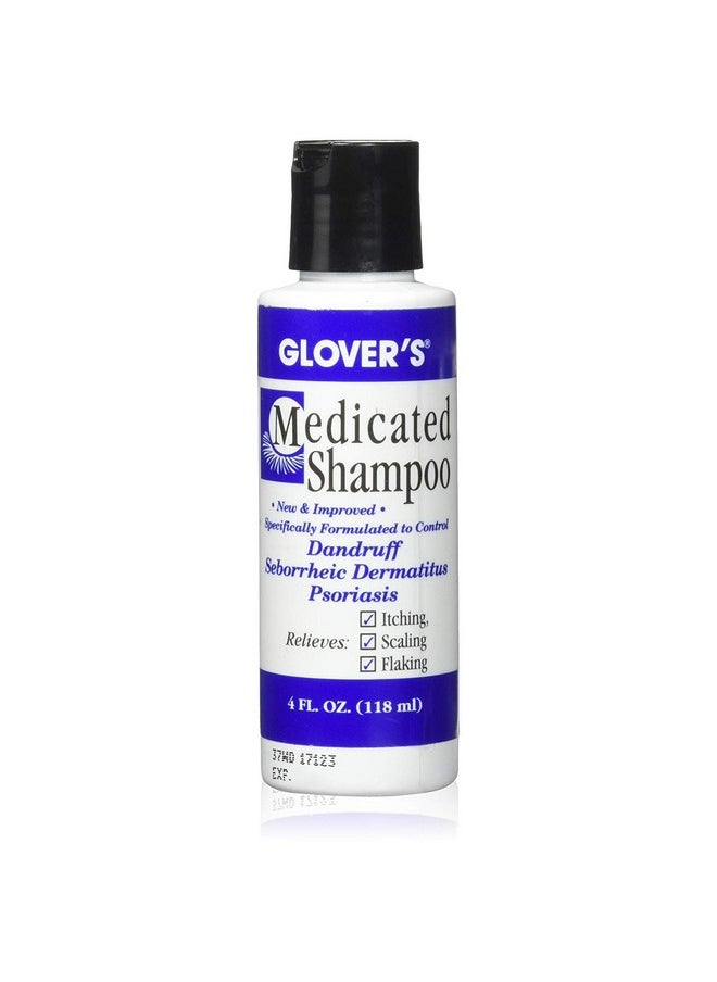Glover's - Glovers Medicated Shampoo 4 Oz (Pack Of 2) - Image 1