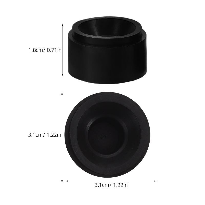 4pcs Engine Cover Rubber Grommets Car Hood Cushion Buffer Bumper Stops Engine Covers Trim Rubber Mount Grommets Compatible for BMW E61 - Image 4