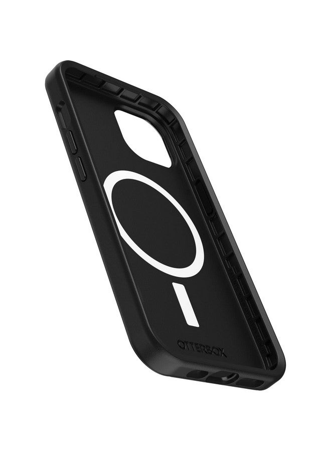 Otterbox OtterBox iPhone 14 & iPhone 13 Symmetry Series+ Case - Black, Ultra-Sleek, Snaps to MagSafe, Raised Edges Protect Camera & Screen  - Image 3