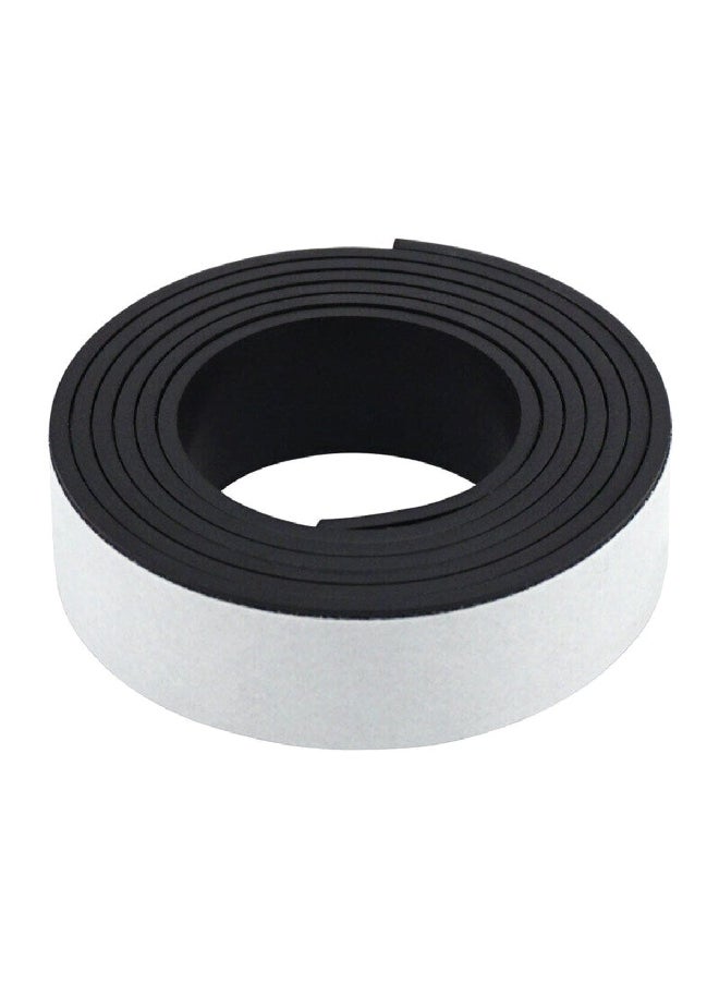 Master Magnetics High Performance Magnetic Tape with Adhesive Black 0.5 x 30 Inch 7011  - Image 3