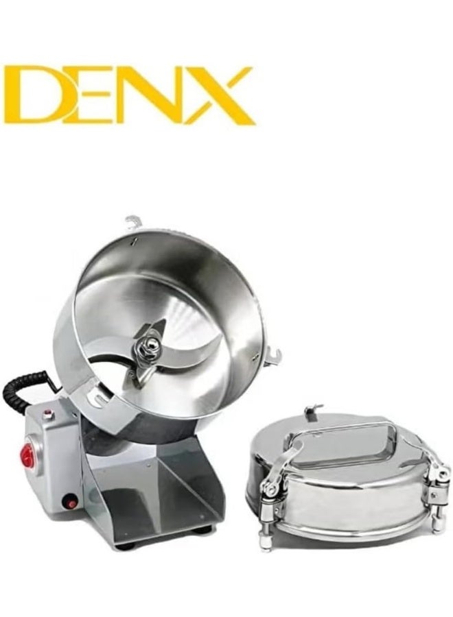 دينكس مطحنة قهوة كهربائية من دينكس DX2052 - مطحنة عالية الطاقة بقدرة 3000 واط بشفرات من الفولاذ المقاوم للصدأ | سعة كبيرة 800 جرام | طحن سريع لحبوب القهوة والتوابل والمكسرات والأعشاب | لون فضي - Image 3