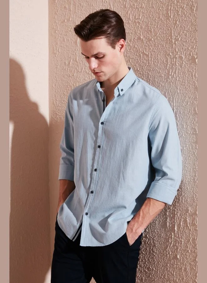 Buratti Buratti Cotton Regular Fit Button-down Collar Shirt Men's SHIRT CF20S111871