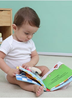 Generic Early Education Puzzle Cloth Books, Baby Bath Cloth Books, Early Education And Intelligence Enlightenment Cloth Books With Sound Paper That Cannot Be Torn And Washed  - Image 4
