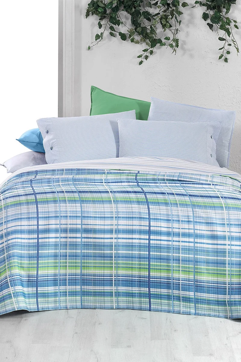 ساريف Viola Blue Double Cotton Pique Set
