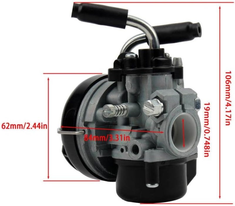 Carburetor For 2 Stroke Engine Moped Motorcycle Small Engine - Image 4