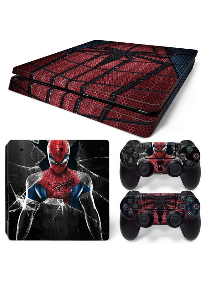 Ps4 Slim Film Ps4 Slim Thin Machine Sticker Ps4 Slim Body Sticker Ps4 Slim Spider-Man Film-Color:TN-PS4Slim-6237 - Image 3