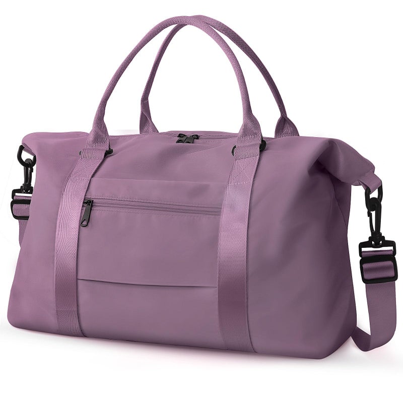 TOPBAG Travel Duffle Bag, Waterproof Weekender Bag Carry On Tote Bags for Women, Travel Essentials Sport Gym Bag for Men, Hospital Bag for Labor and Delivery, Overnight Bag Luggage Bag with Trolley Sleeve - Image 1