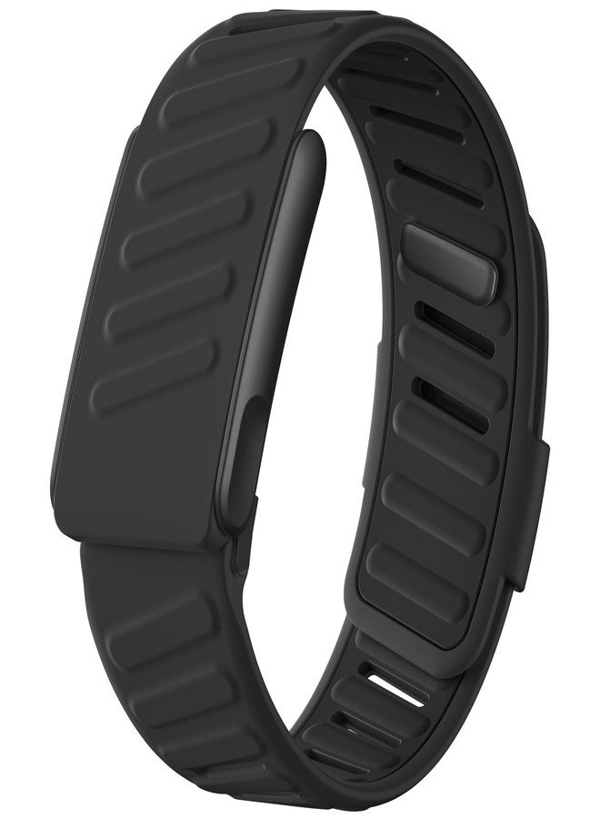 Getino Sport Band Compatible with Whoop 5.0 Bands One, Peak and Life/MG, Breathable Waterproof Silicone Adjustable Replacement Accessories Strap for Whoop Band 5.0 Fitness Activity Tracker, Black - Image 1