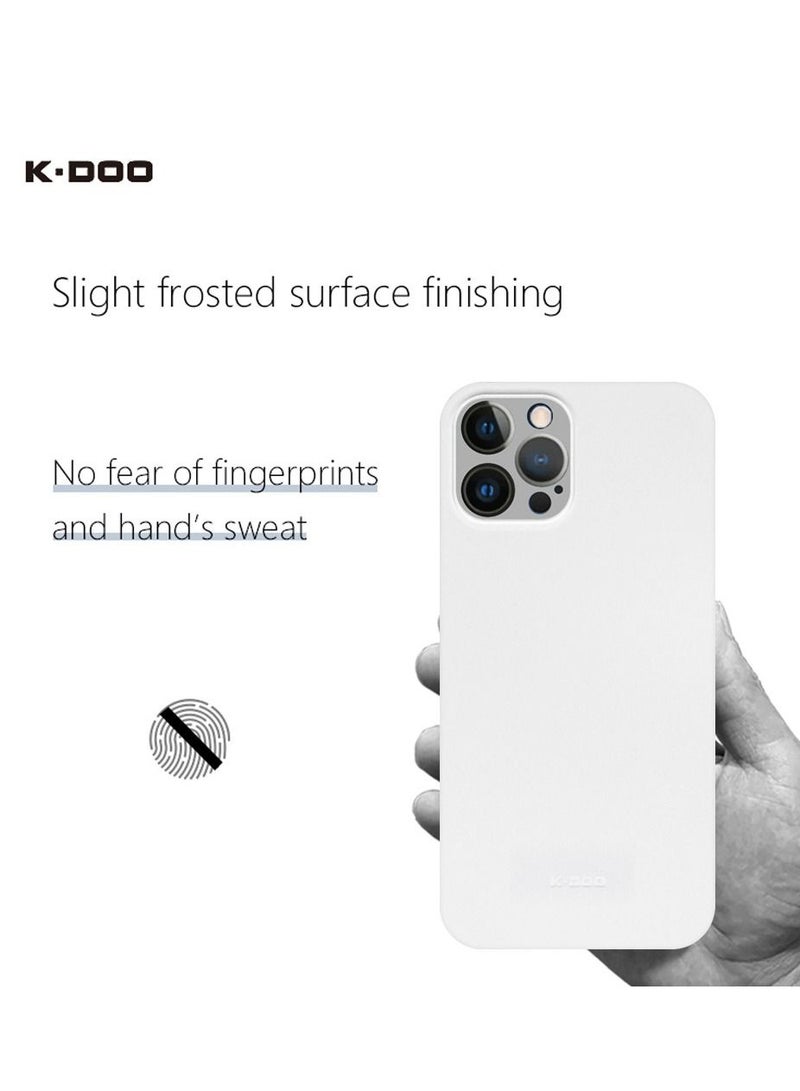 K-Doo جراب Air Skin Case فائق النحافة، غطاء خلفي شفاف مضاد للانزلاق لهاتف iPhone 13 Pro Max - Image 4