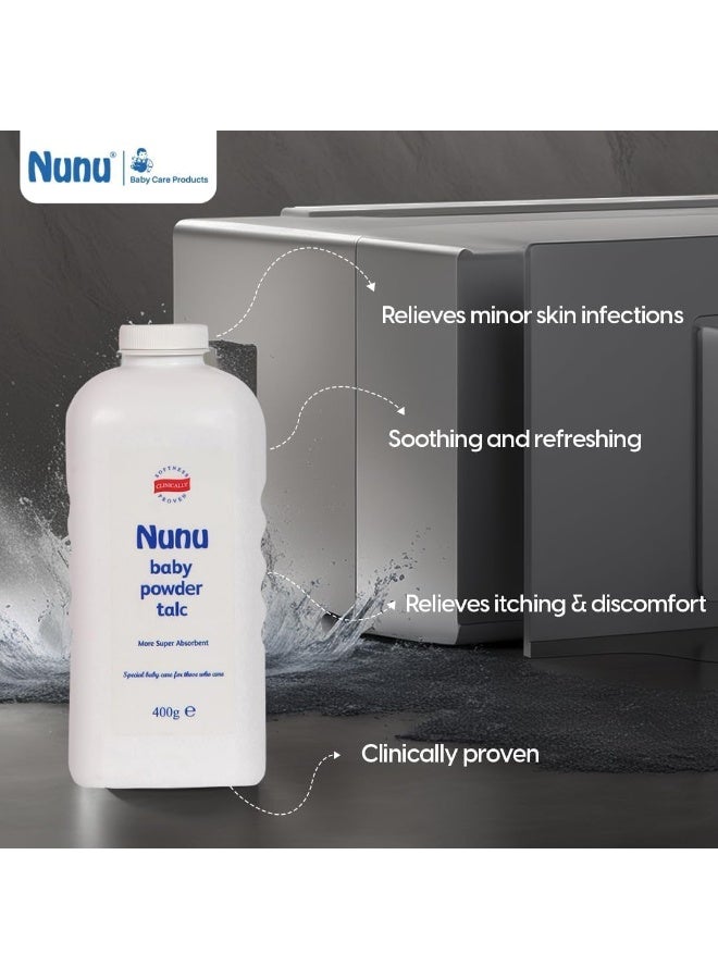 نونو بودرة أطفال، 400 جرام - Image 2