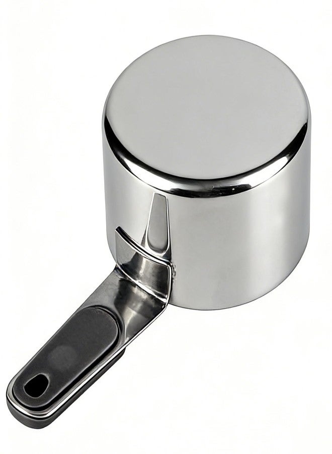 DOTINGHUX 3/4 Cup(180ml) Stainless Steel Measuring Cup with Magnetic Handle and Inner Measuring Marks-1 PCS - Image 4