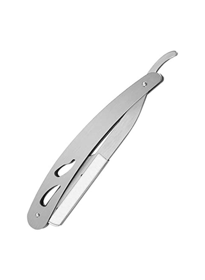 Generic Manual Straight Razor, Haircut Shaver, Special Shaving for Head Eyebrow, Perfect for Barbers and Personal Use (silver)  - Image 4